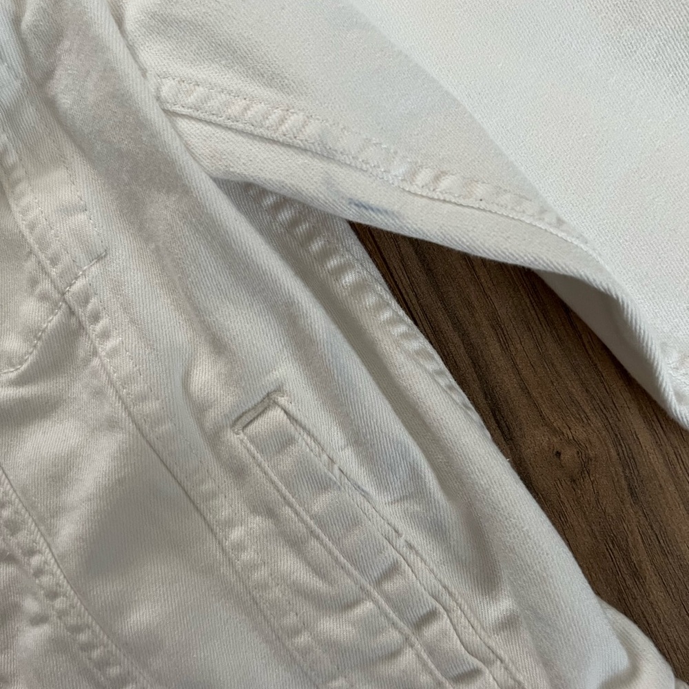 Banana Republic Jean Jacket, XS, white - Picture 4 of 6
